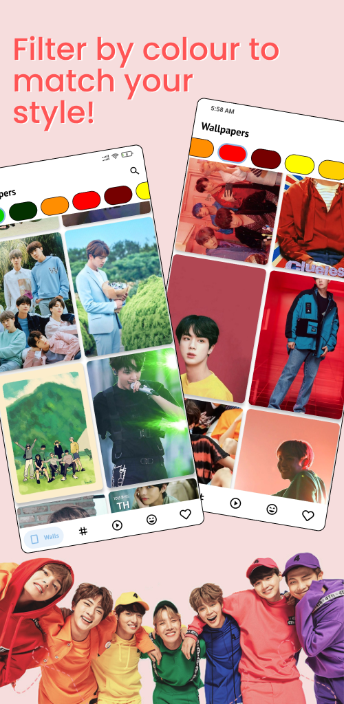 BTS AIO Wallpaper Status Video Screenshot2