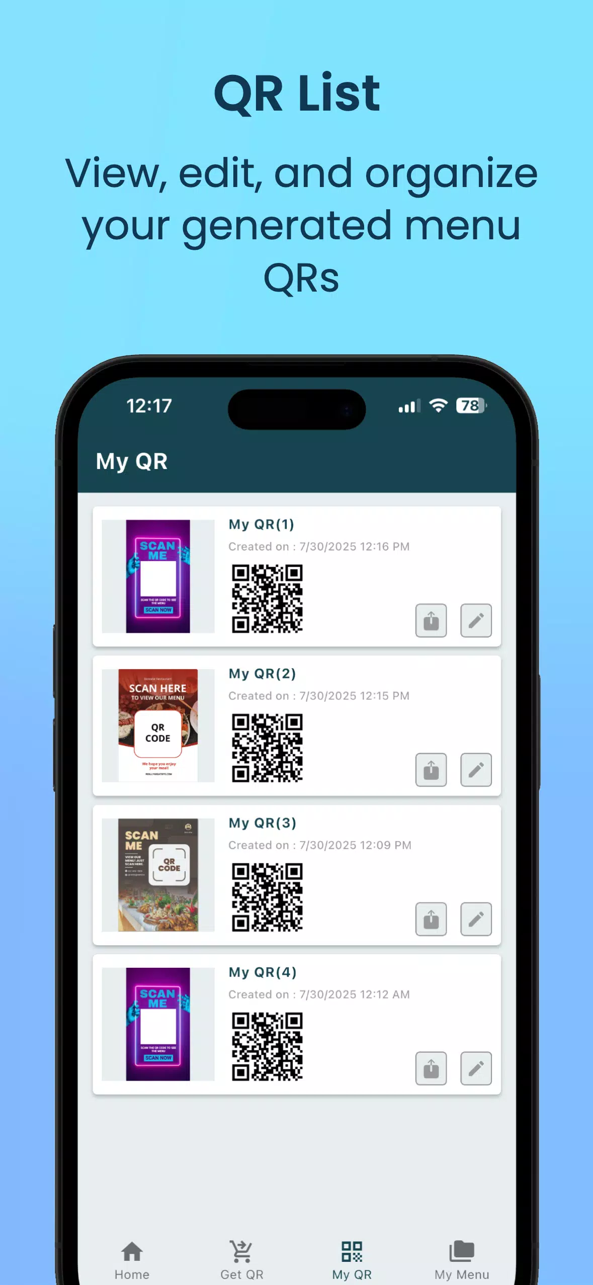 Menu Studio Screenshot5