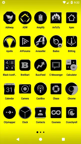 Black Icon Pack Screenshot2