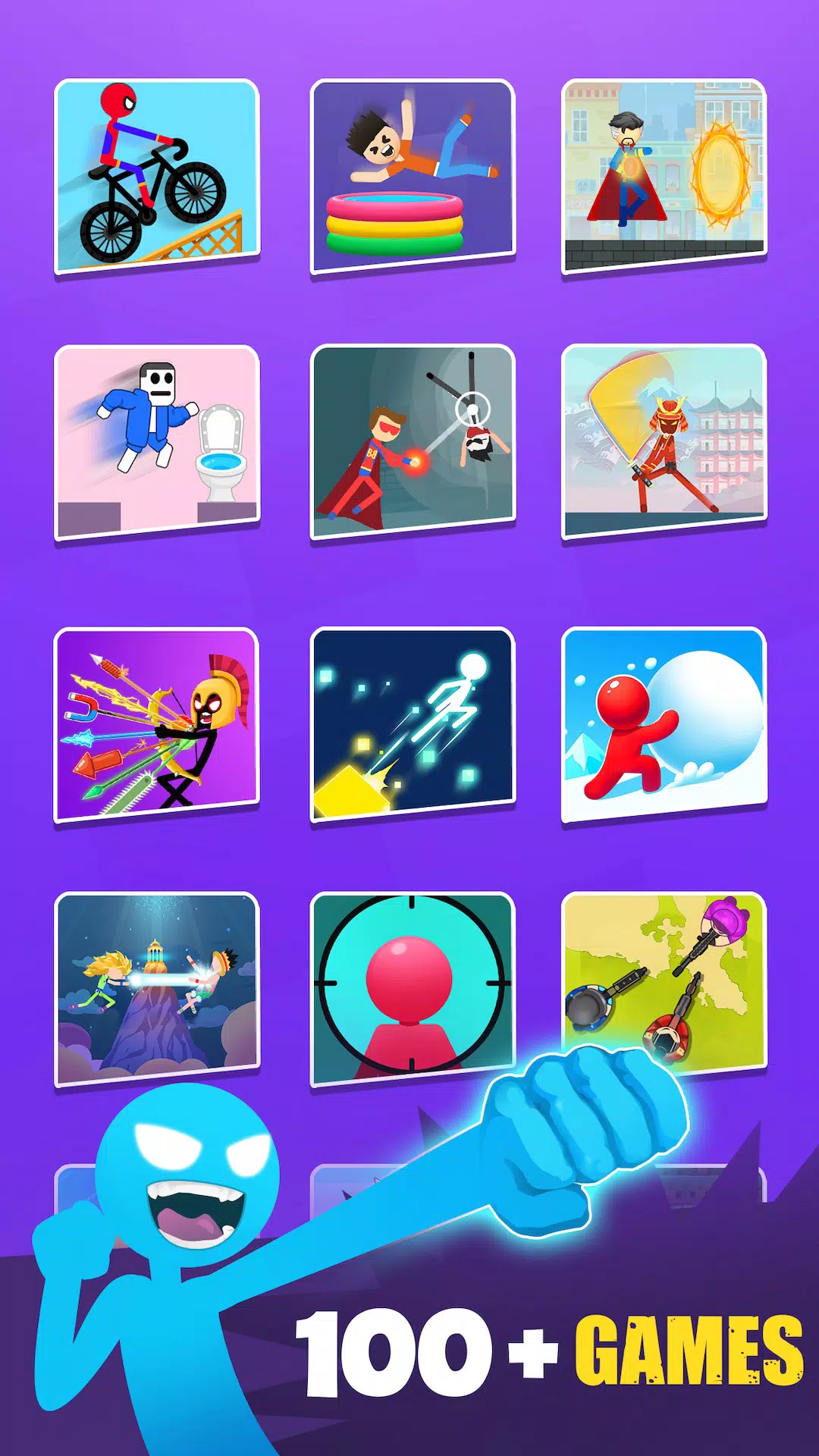 Stickman Games: Puzzle & Relax Screenshot1