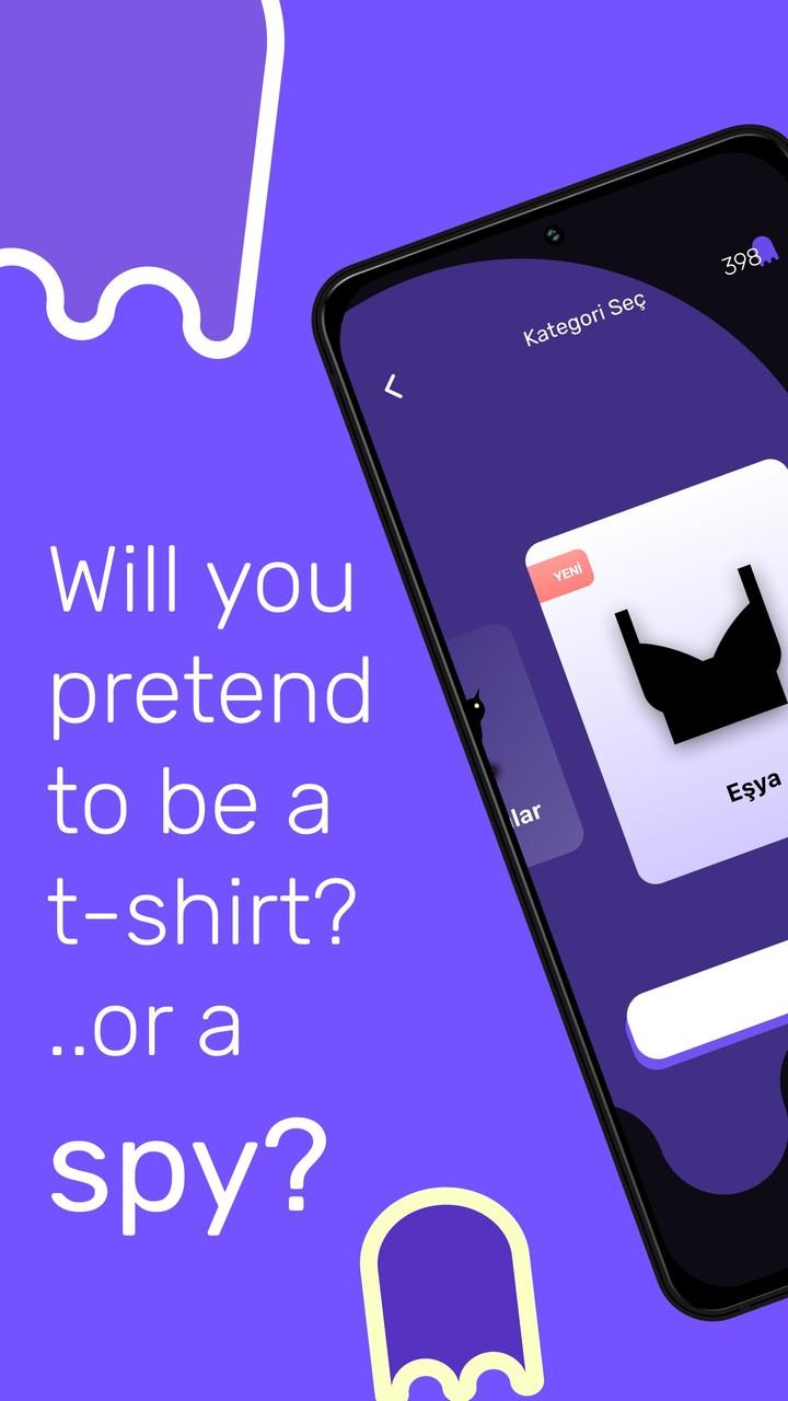 Who’s the spy - Party Game Screenshot1