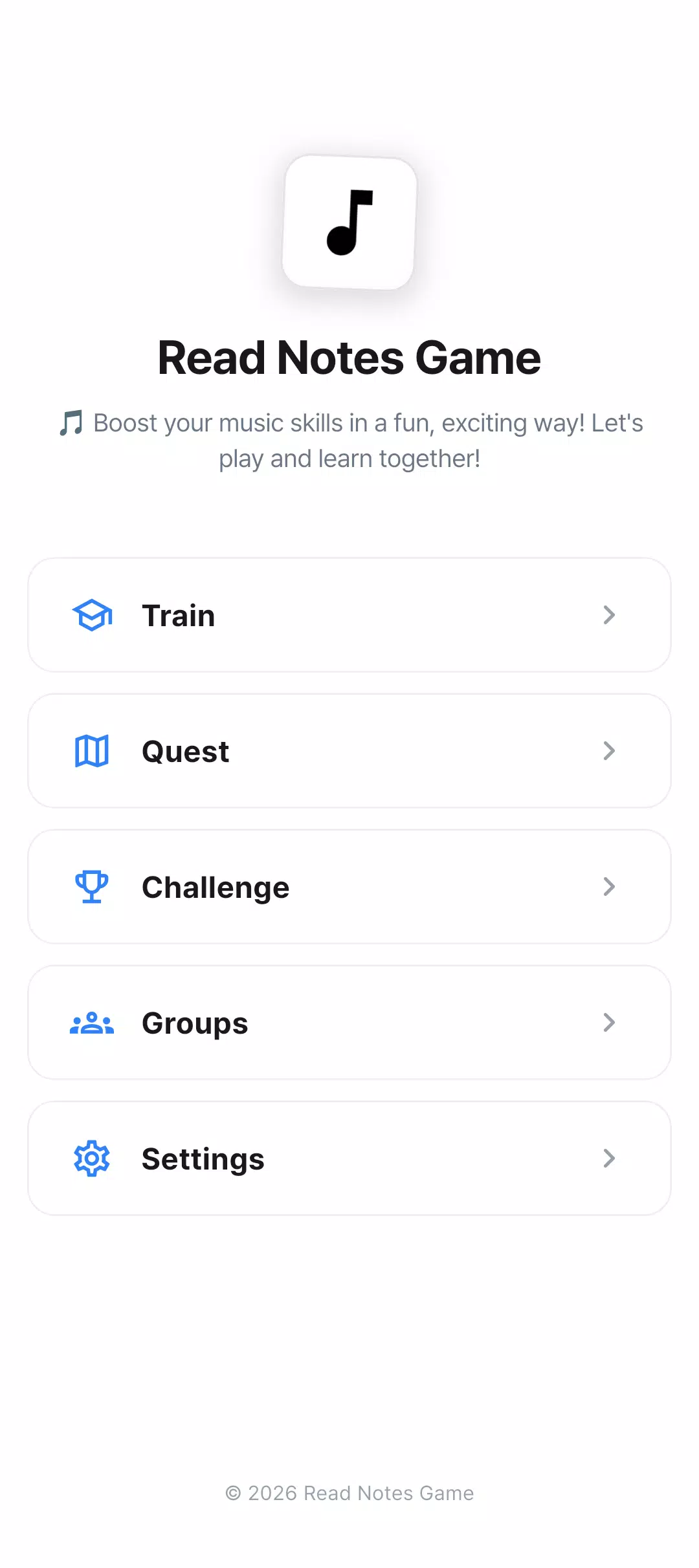Read Notes Game Screenshot1