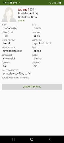 Zoznámenie zomka.net Screenshot3