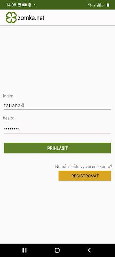 Zoznámenie zomka.net Screenshot2