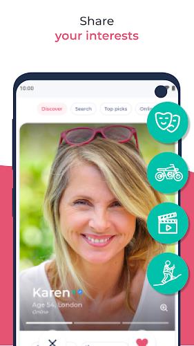 OurTime: Dating App for 50+ Screenshot3