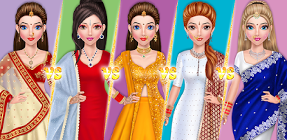 Indian Wedding: DressUp Makeup Screenshot1