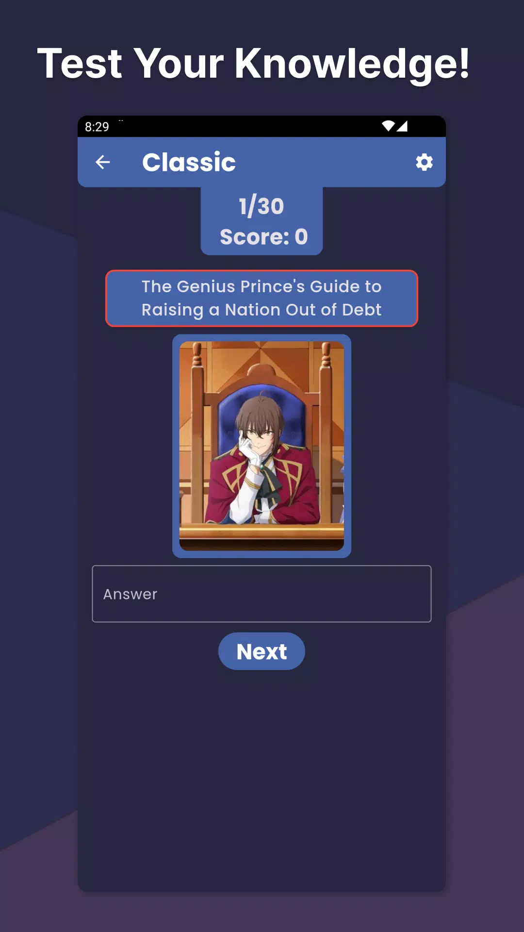 Anime Song Quiz Screenshot3