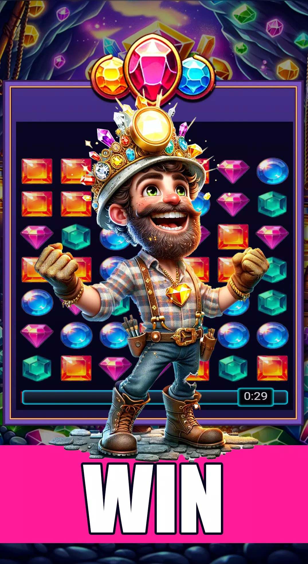 Jewel popper - Play & Win Screenshot2