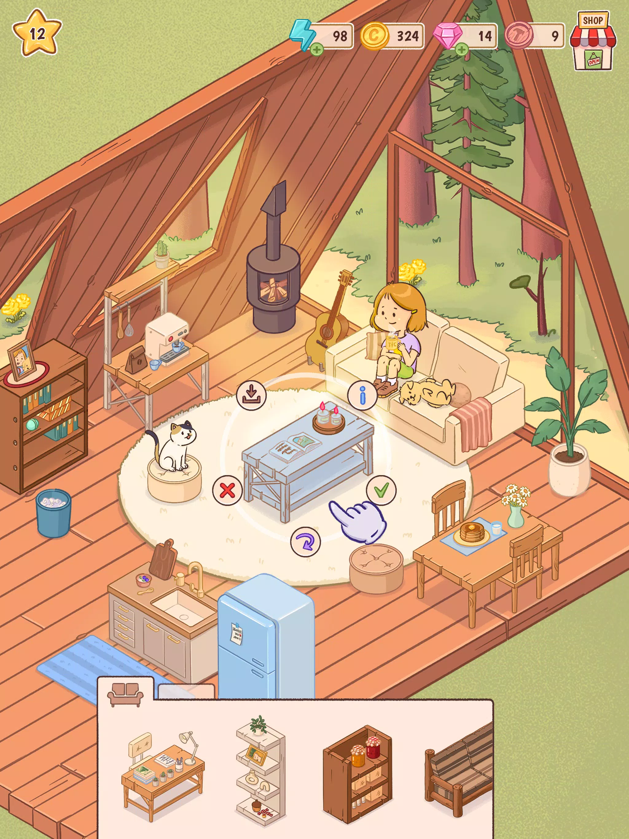 Denver's Forest : Merge&Cozy Screenshot7