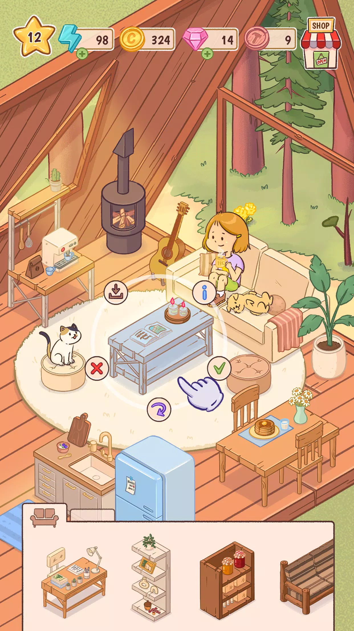 Denver's Forest : Merge&Cozy Screenshot2