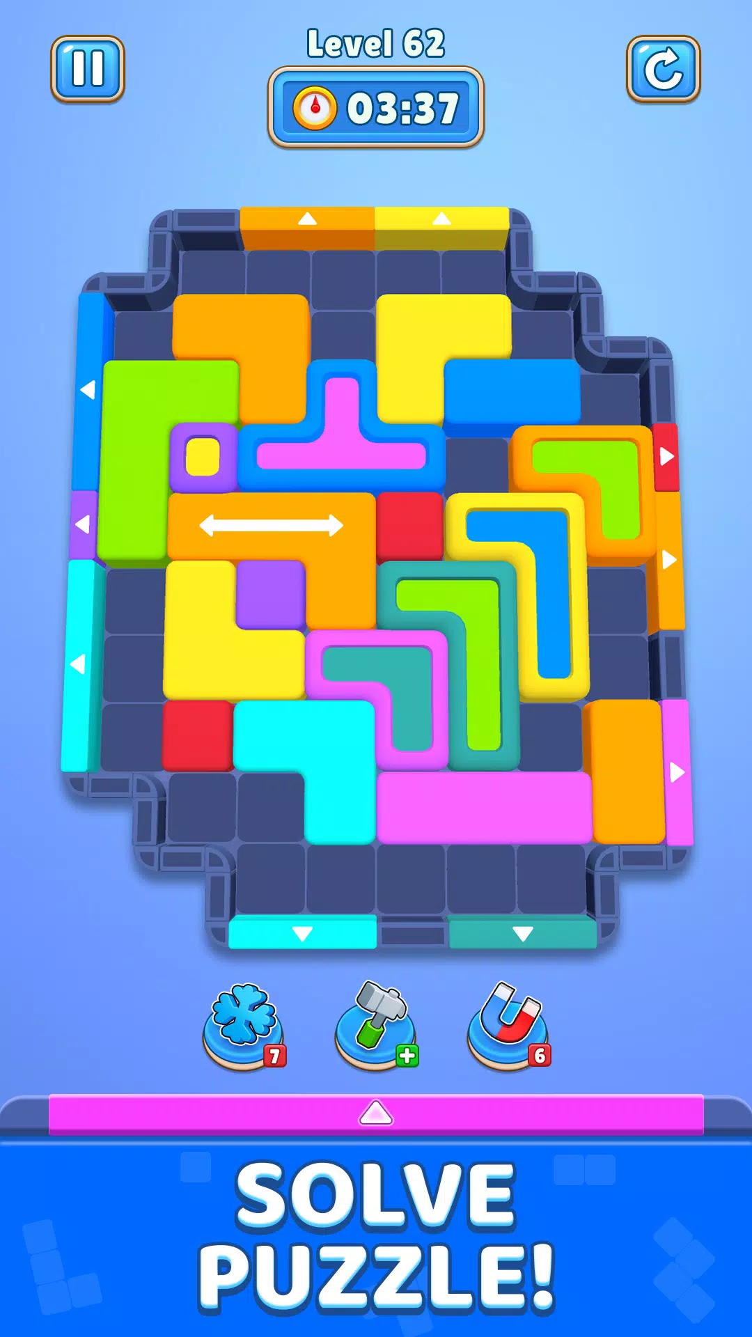 Block Slide Color Cube Jam Screenshot4