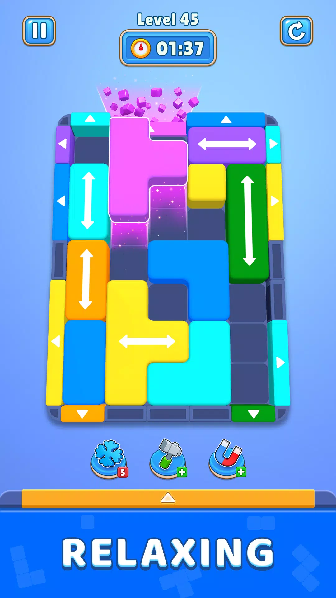 Block Slide Color Cube Jam Screenshot3