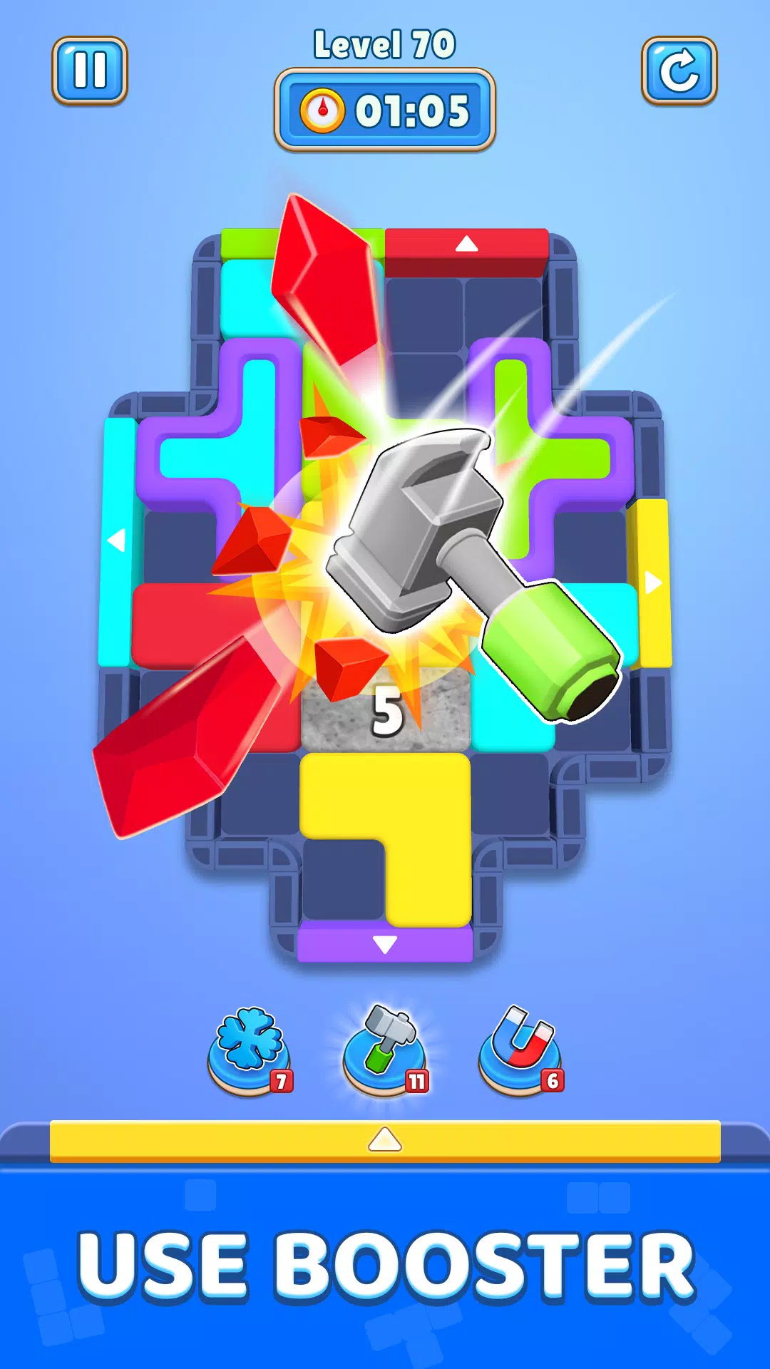 Block Slide Color Cube Jam Screenshot5