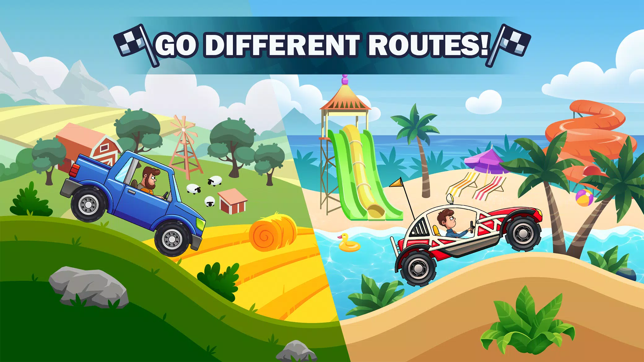 Racing Hills! Offroad Car Game Screenshot4