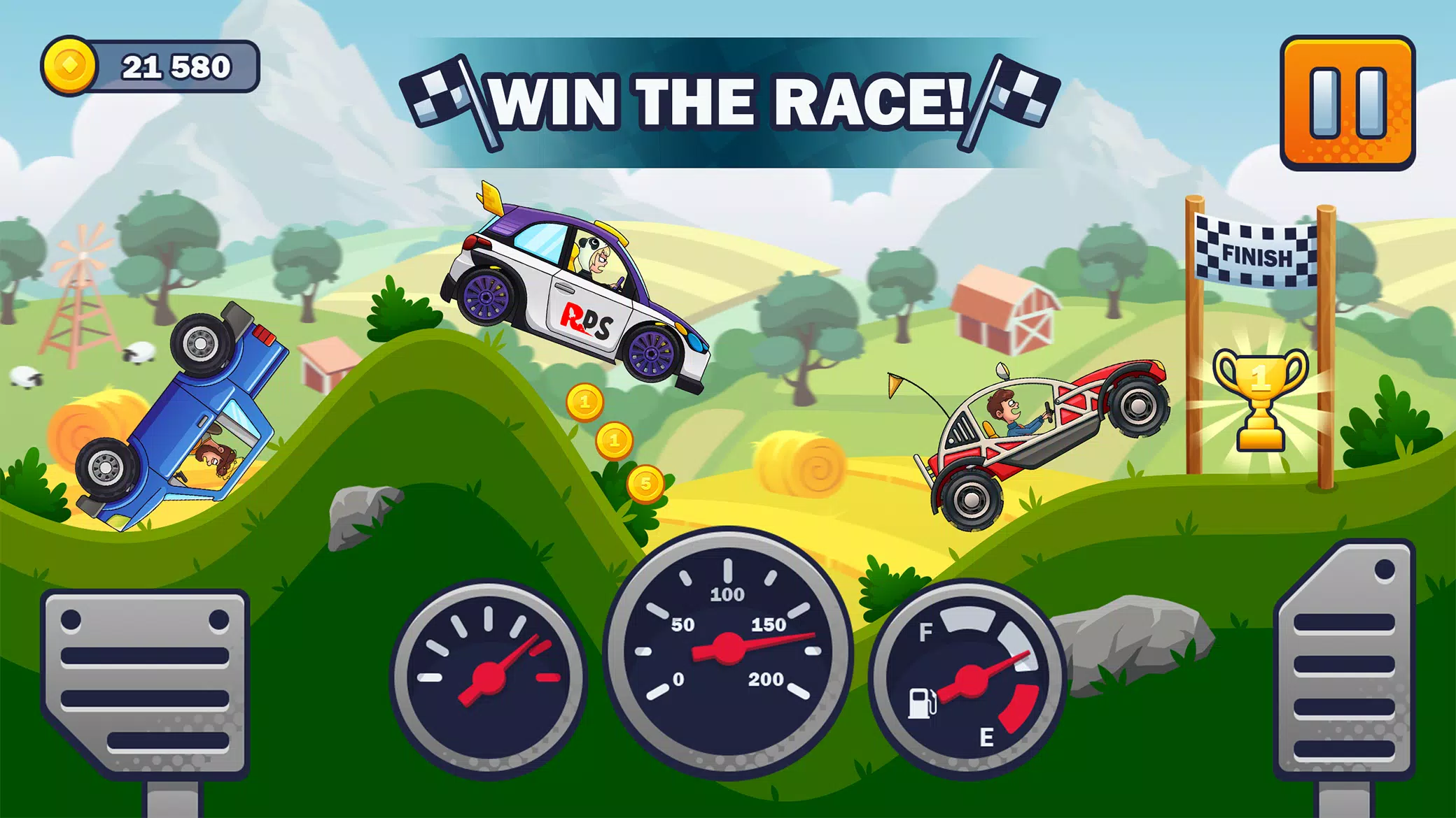 Racing Hills! Offroad Car Game Screenshot1
