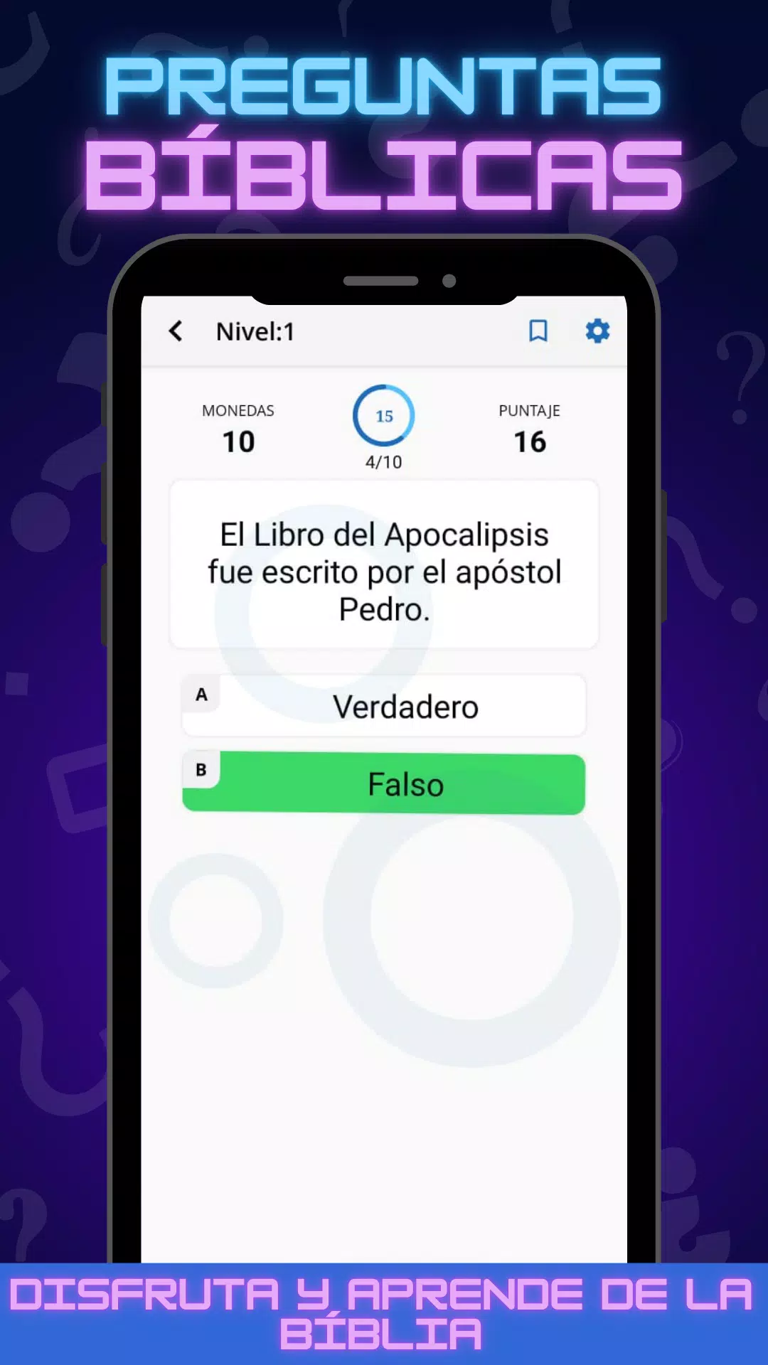 Preguntas Bíblicas Cristianas Screenshot3