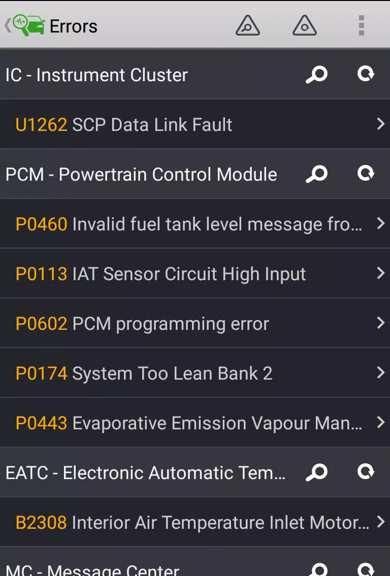 FORScan Lite Screenshot4