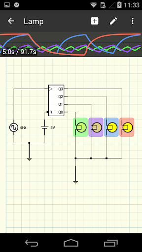 iCircuit Electronics Simulator Screenshot4