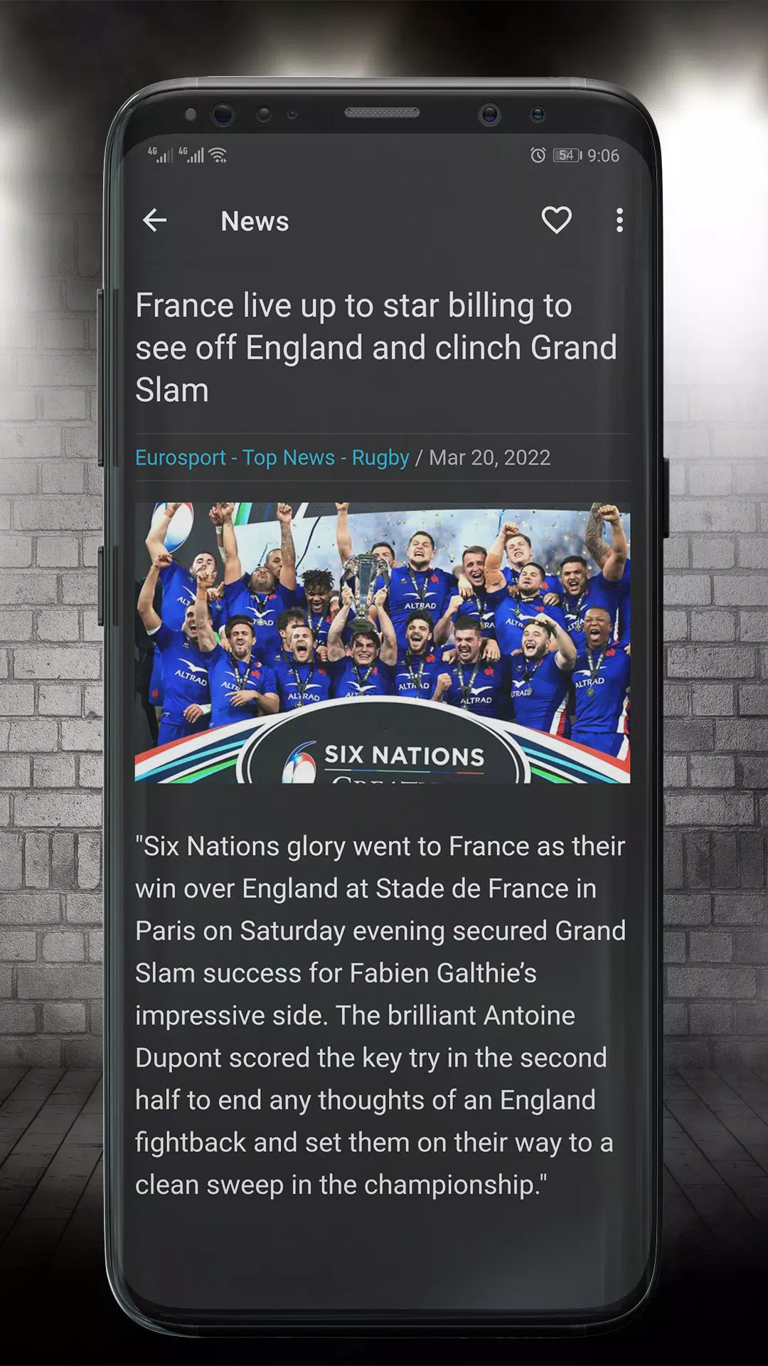 Rugby News Magazine Screenshot4