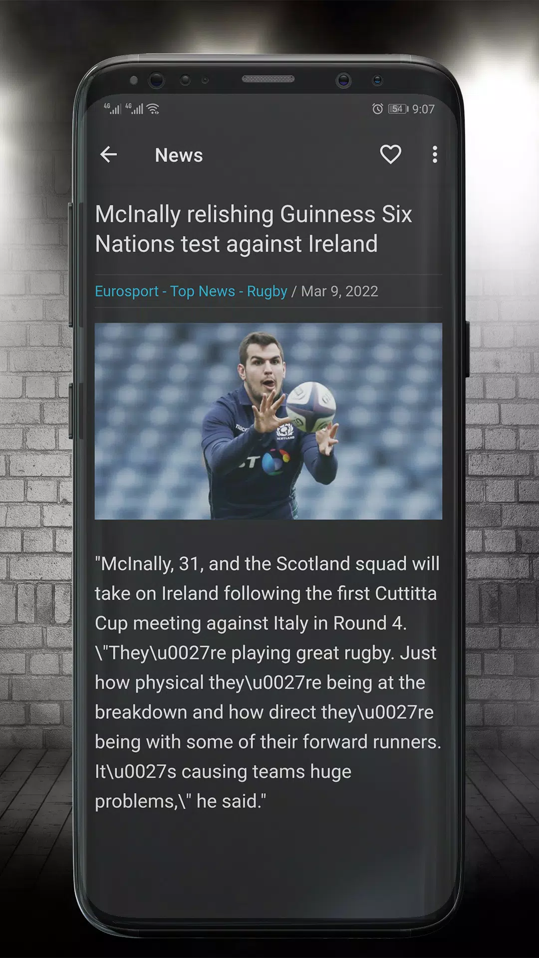 Rugby News Magazine Screenshot6