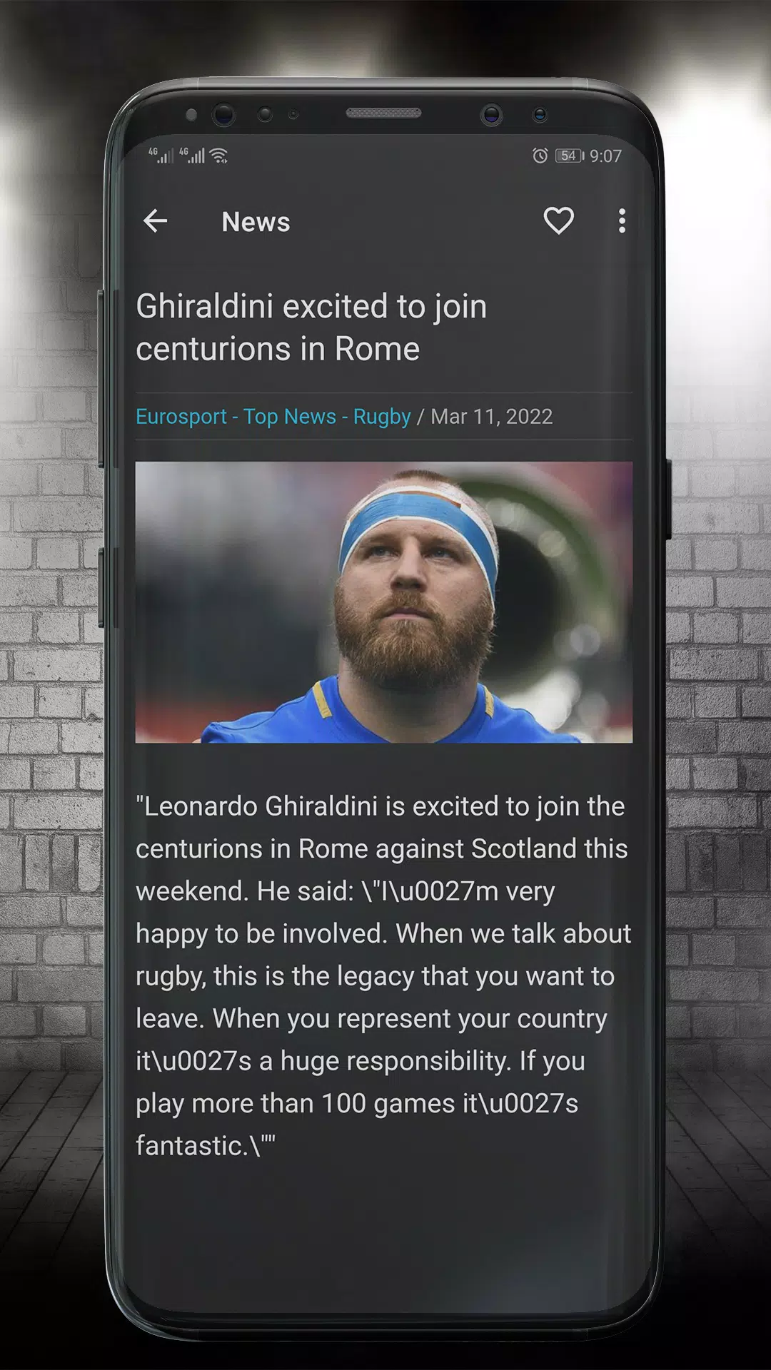 Rugby News Magazine Screenshot7
