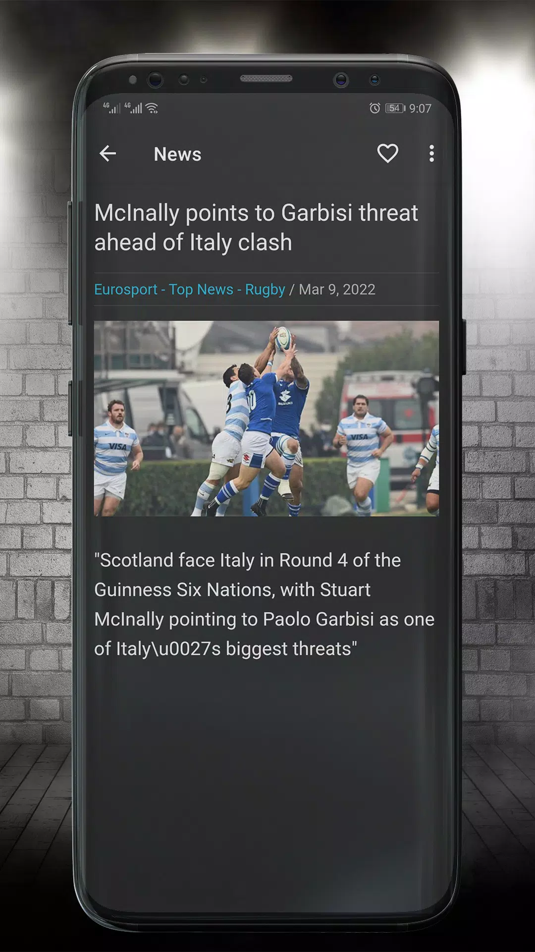 Rugby News Magazine Screenshot8