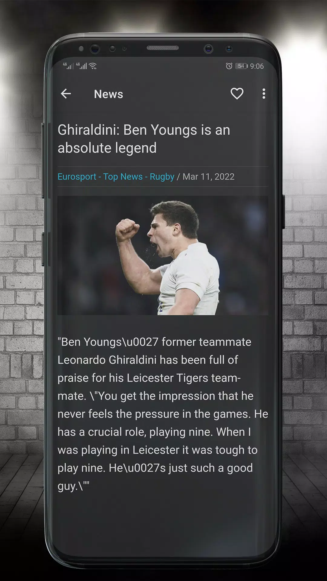 Rugby News Magazine Screenshot5
