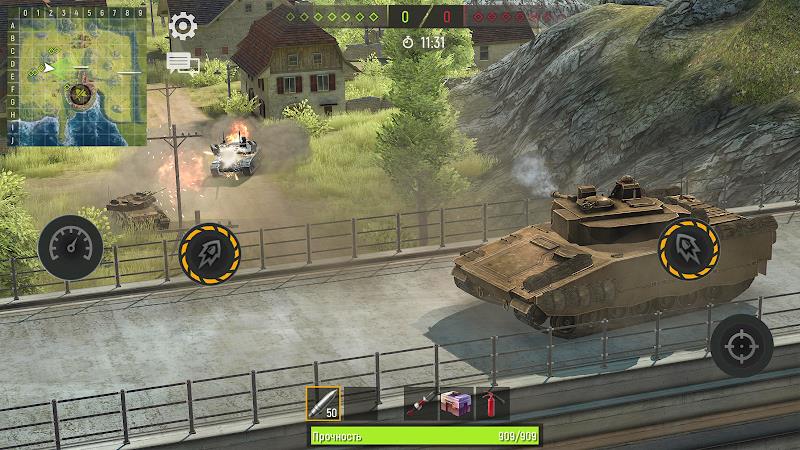 War of Tanks: World Thunder Screenshot15