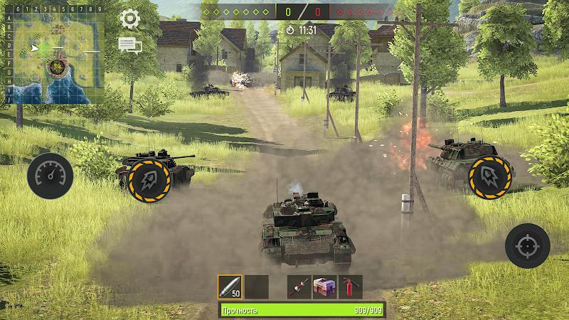 War of Tanks: World Thunder Screenshot20