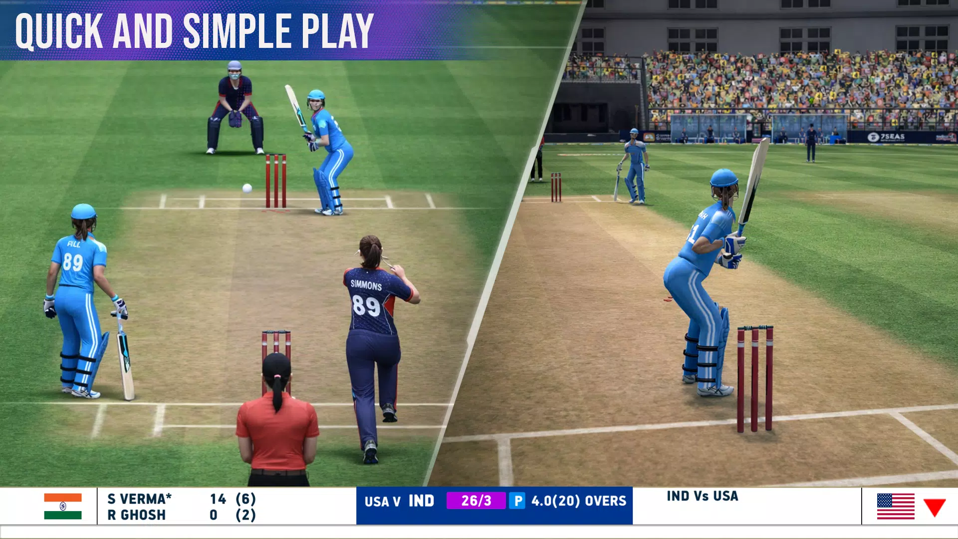 Ultimate Womens Cricket League Screenshot3