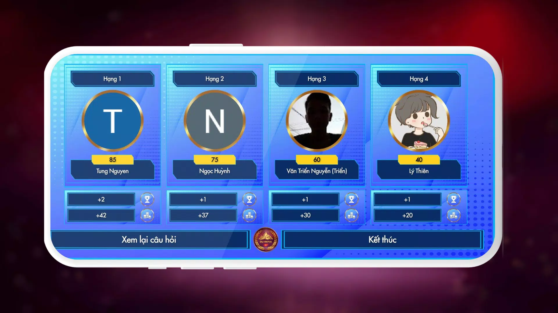 Chinh phục Olympia (Beta) Screenshot8