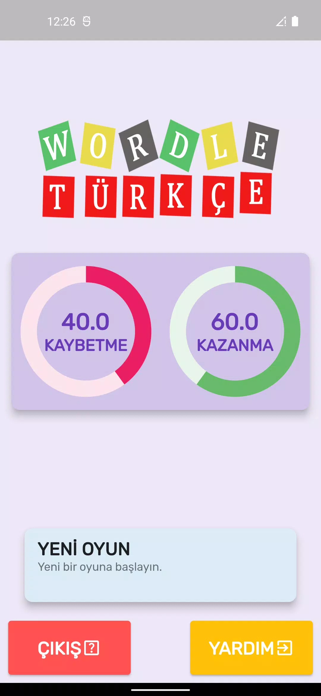 WordleTürkçe Screenshot6