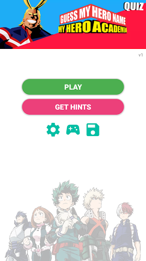Hero Academia Anime Quiz Game Screenshot1