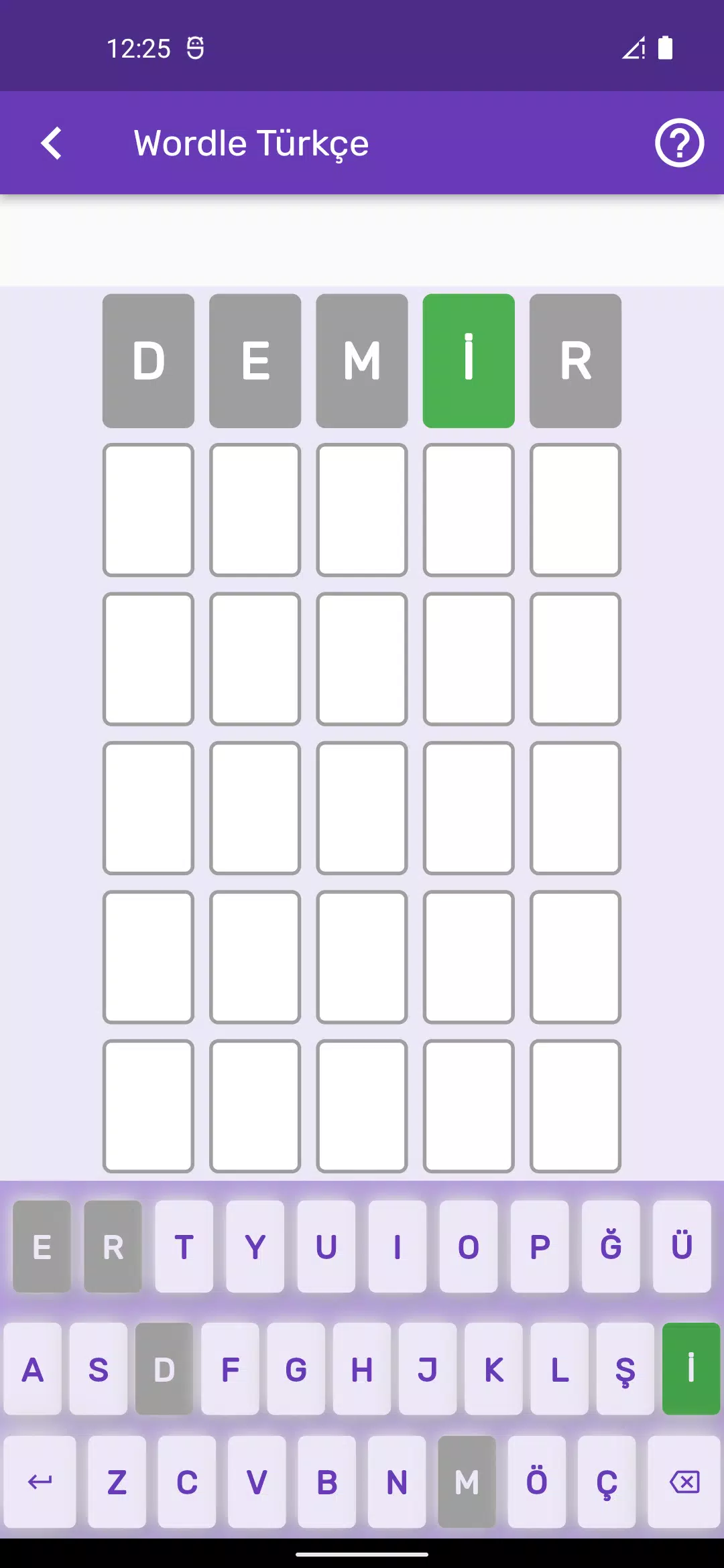 WordleTürkçe Screenshot2