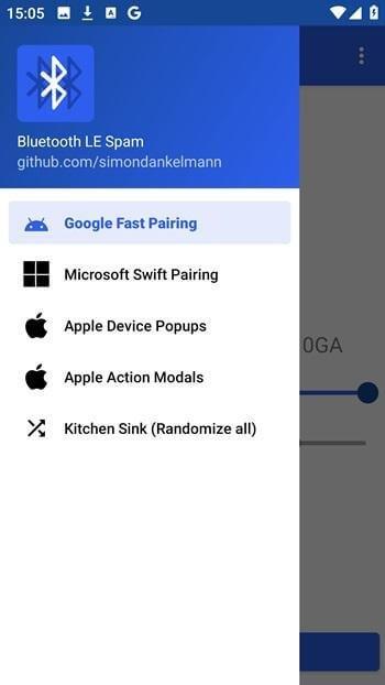 Bluetooth LE Spam Screenshot1