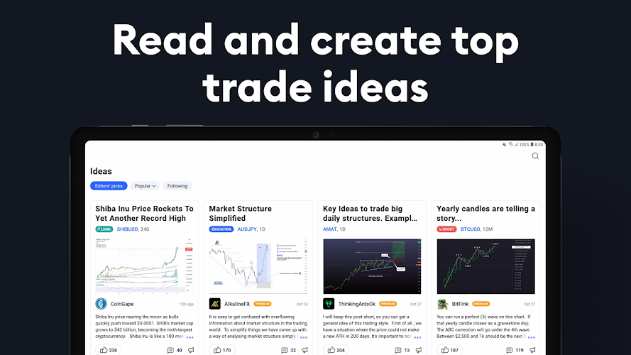 TradingView: Track All Markets Screenshot10
