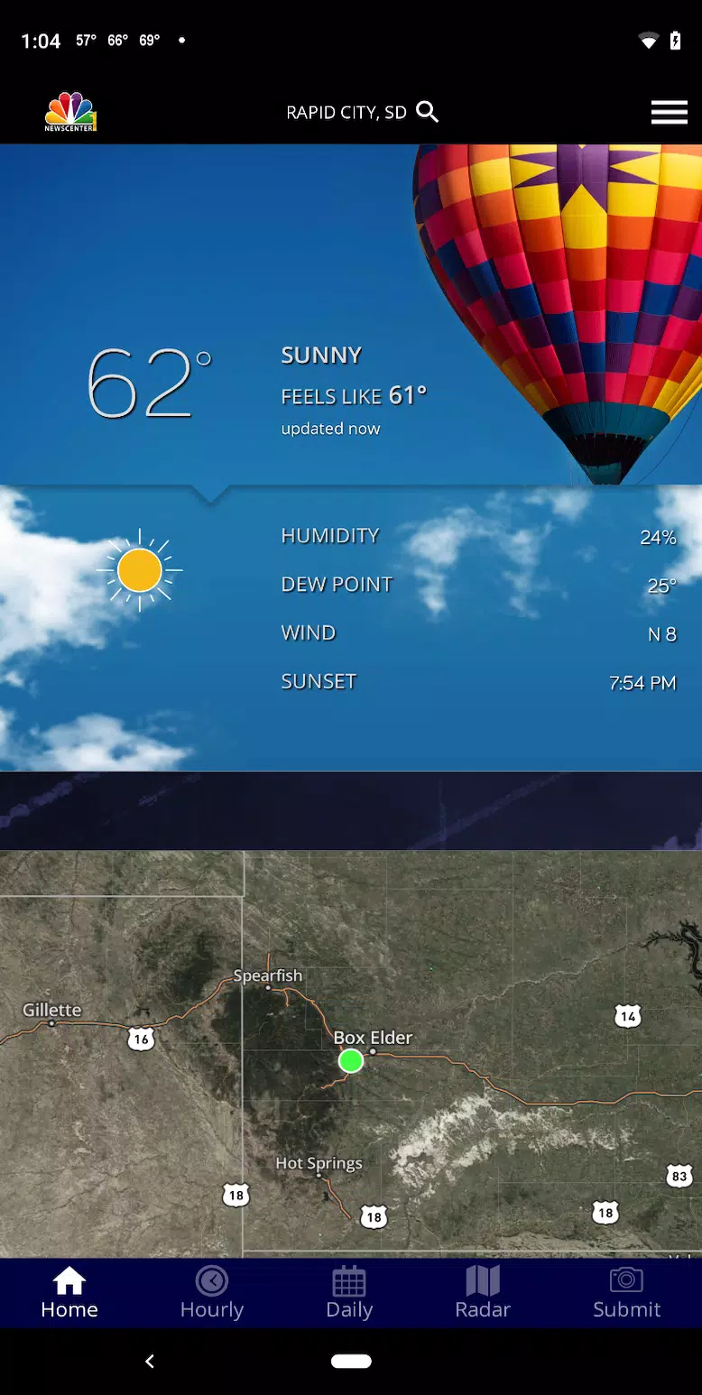 NC1 Weather Screenshot1