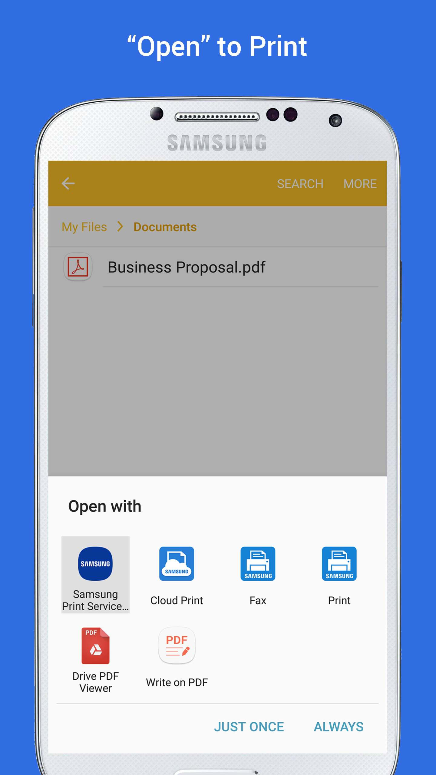 Samsung Print Service Plugin Screenshot4