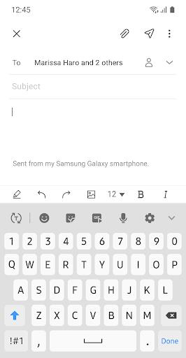 Samsung Email Screenshot2