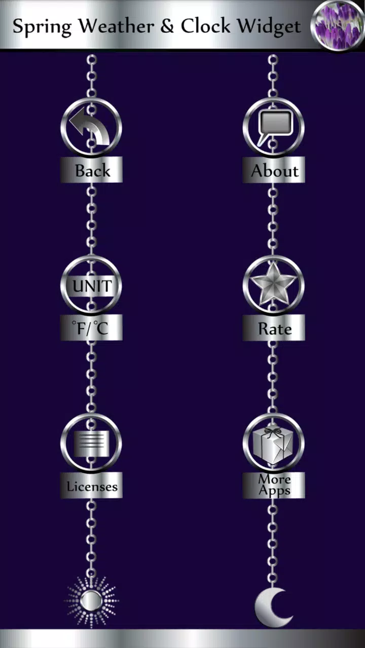 Spring Weather & Clock Widget Screenshot8