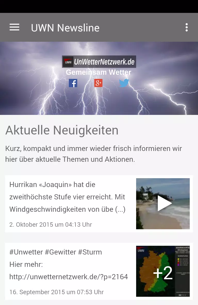 UWN Newsline Screenshot1