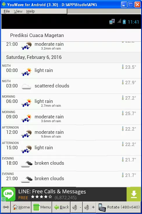 Prediksi Cuaca Magetan Screenshot3