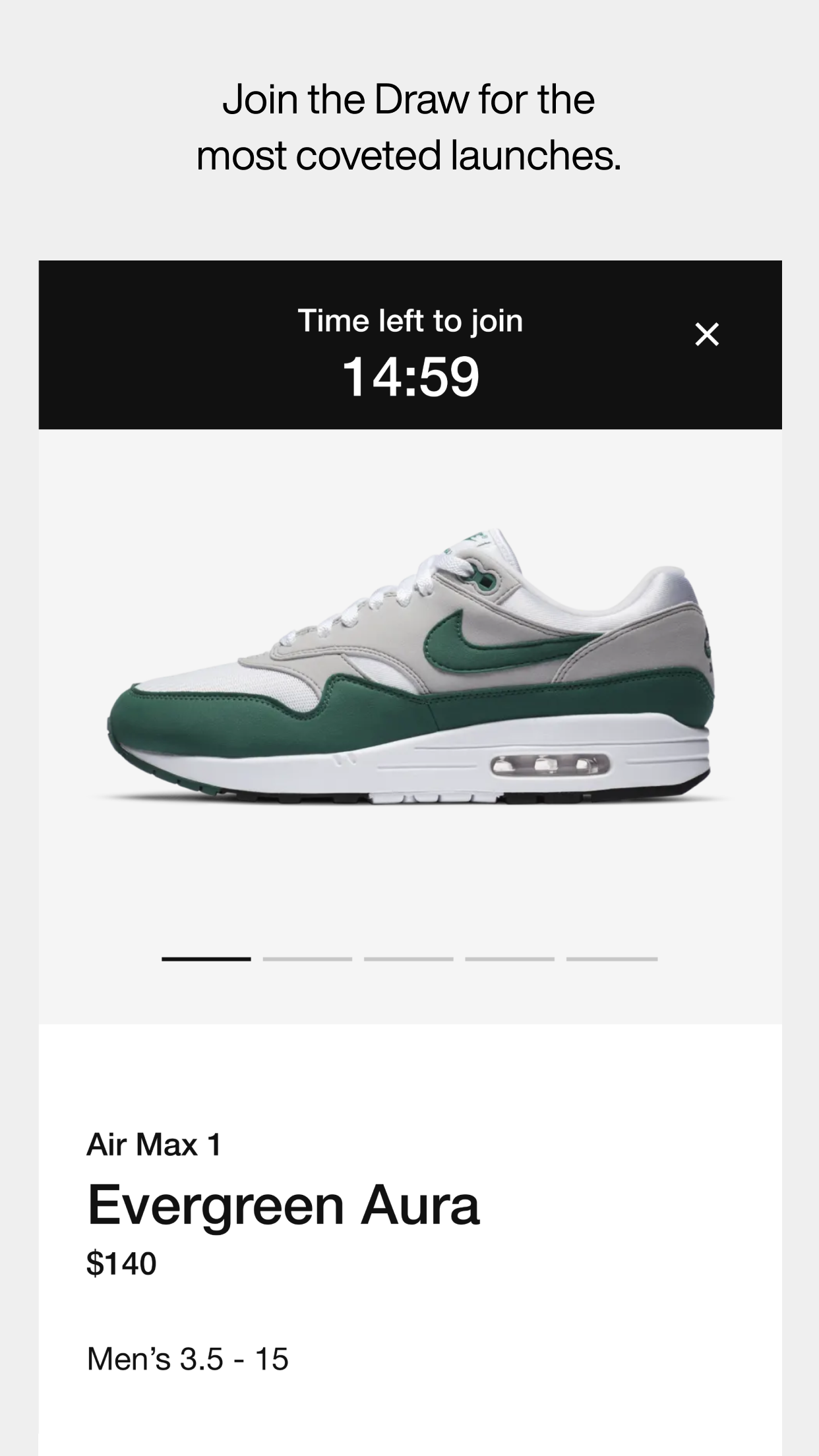 Nike SNKRS: Shoes & Streetwear Screenshot3