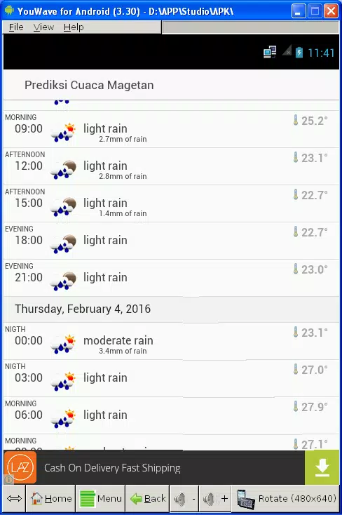 Prediksi Cuaca Magetan Screenshot2