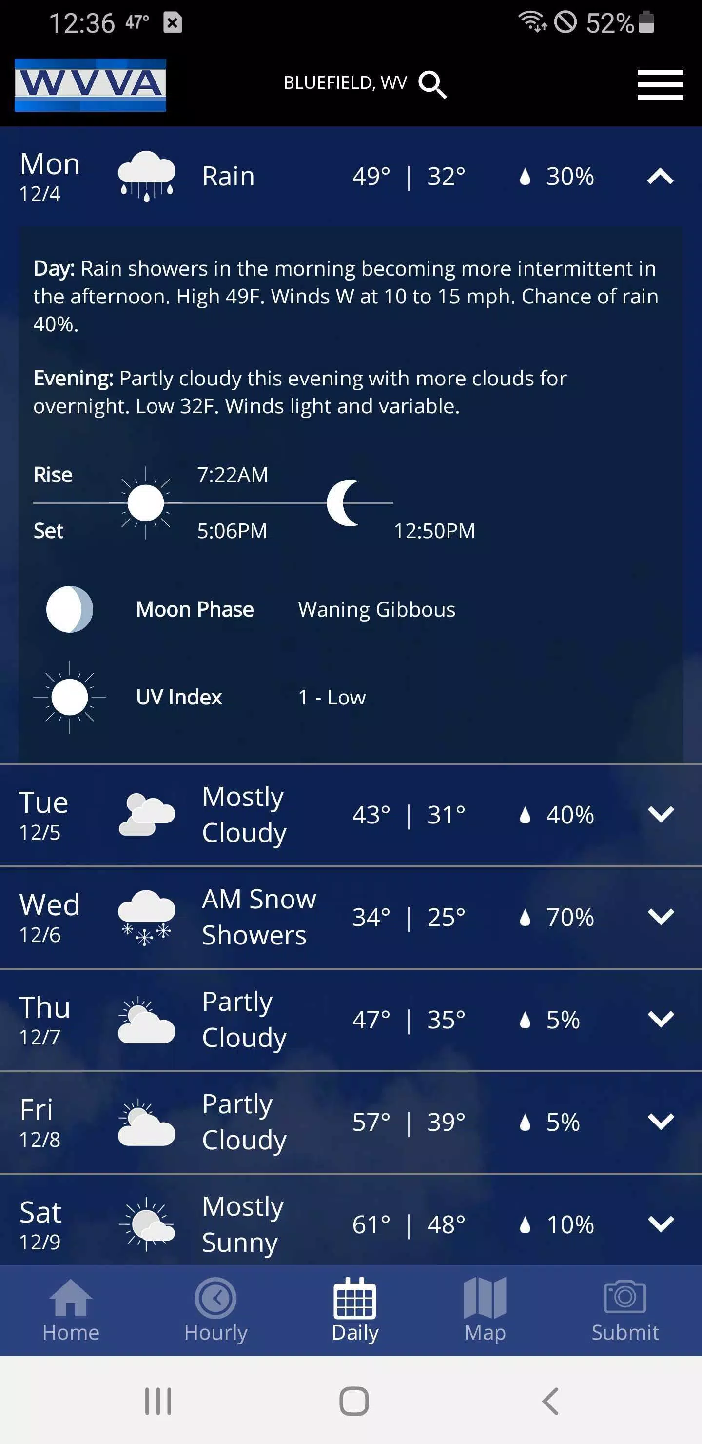 WVVA Weather Screenshot3