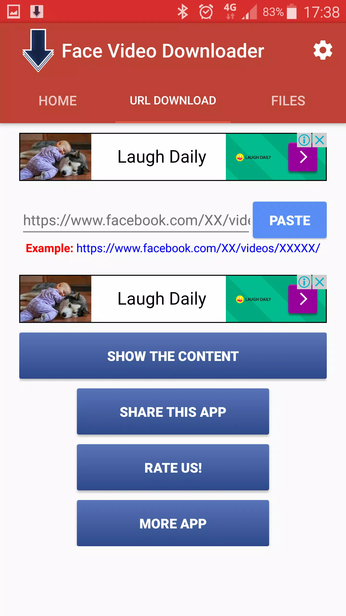 face video downloader Screenshot3