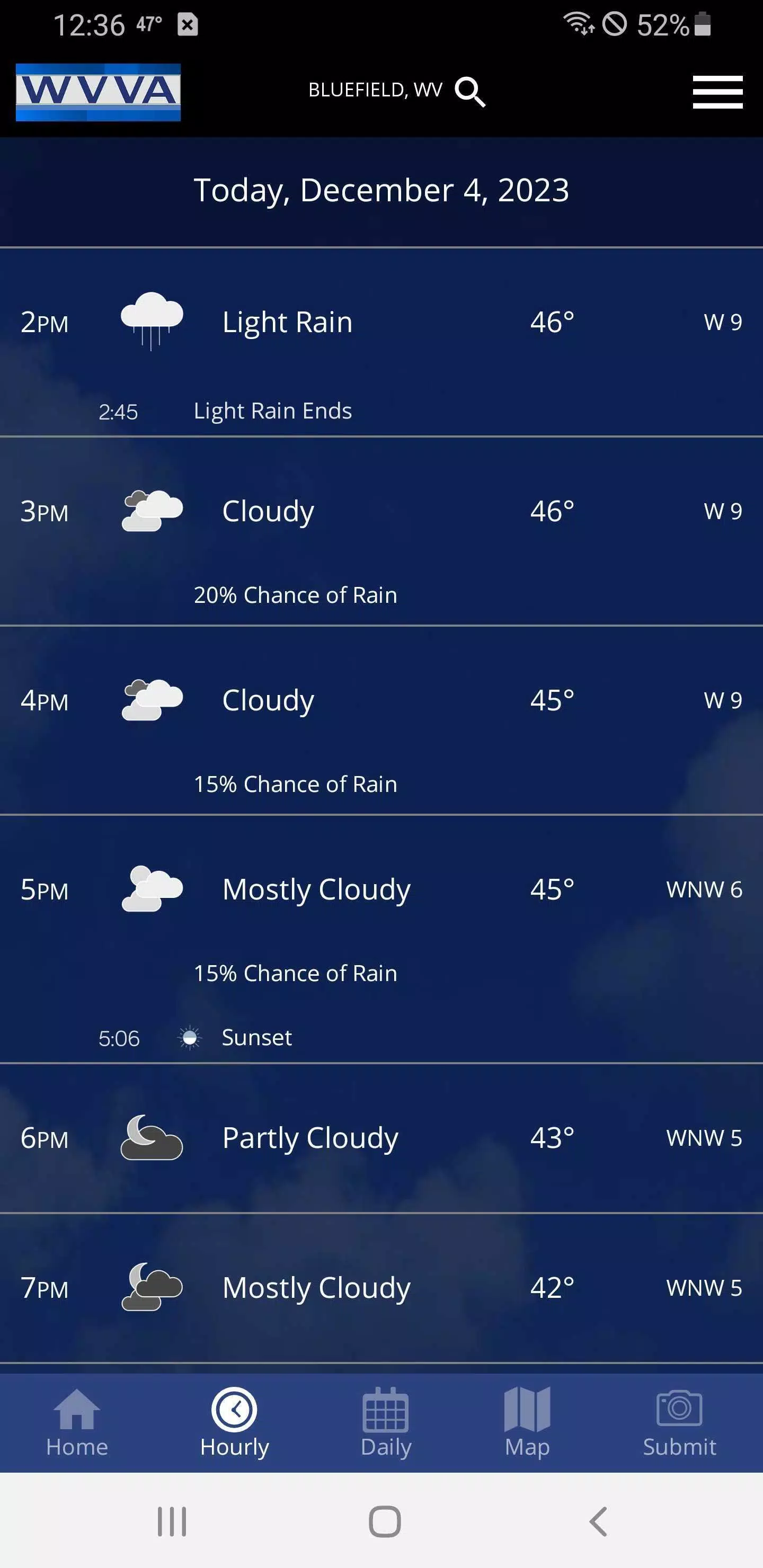 WVVA Weather Screenshot2