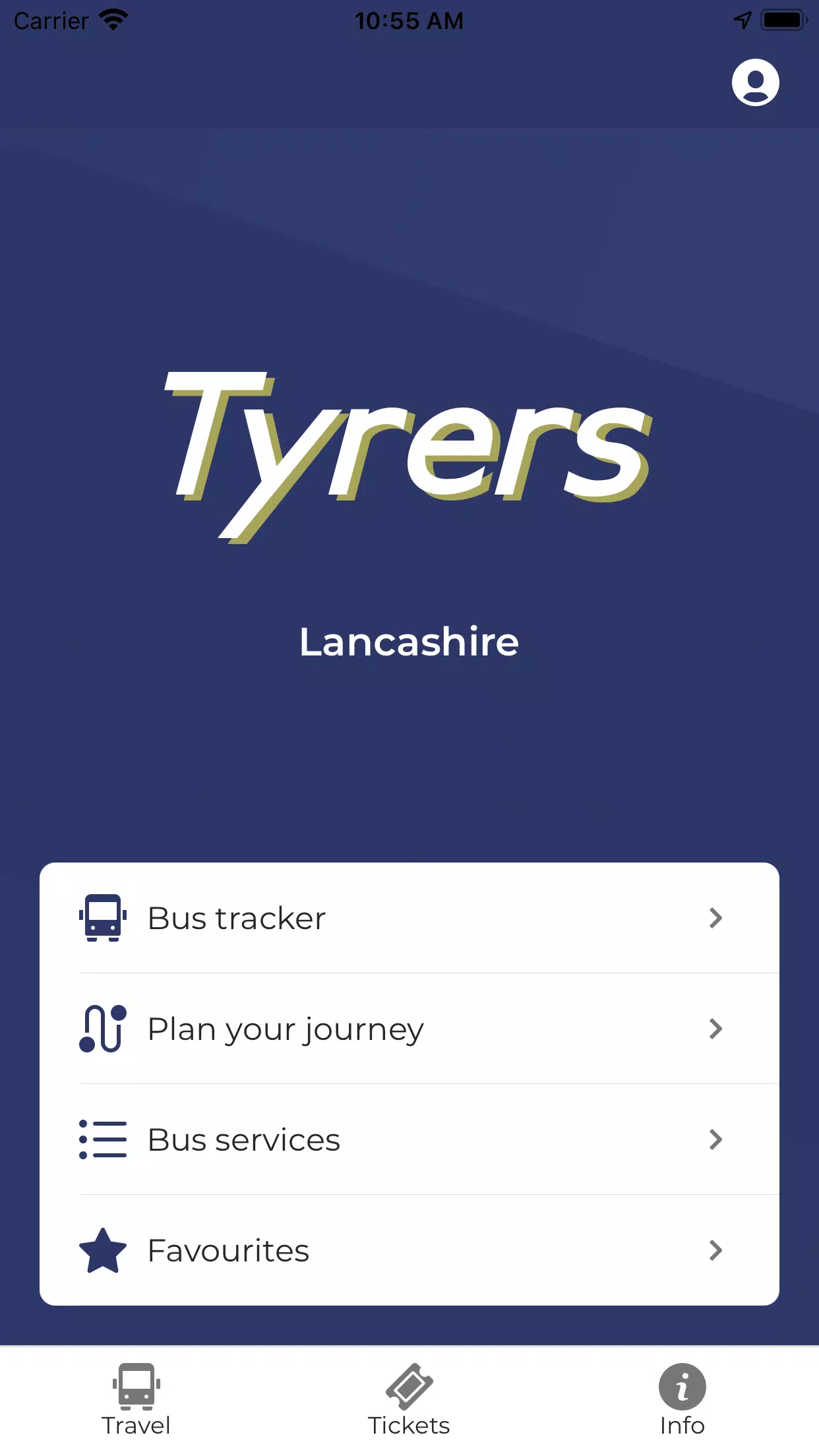 Tyrers Coaches Screenshot2