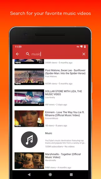 Lite Video Tube & Play Tube Music Screenshot1