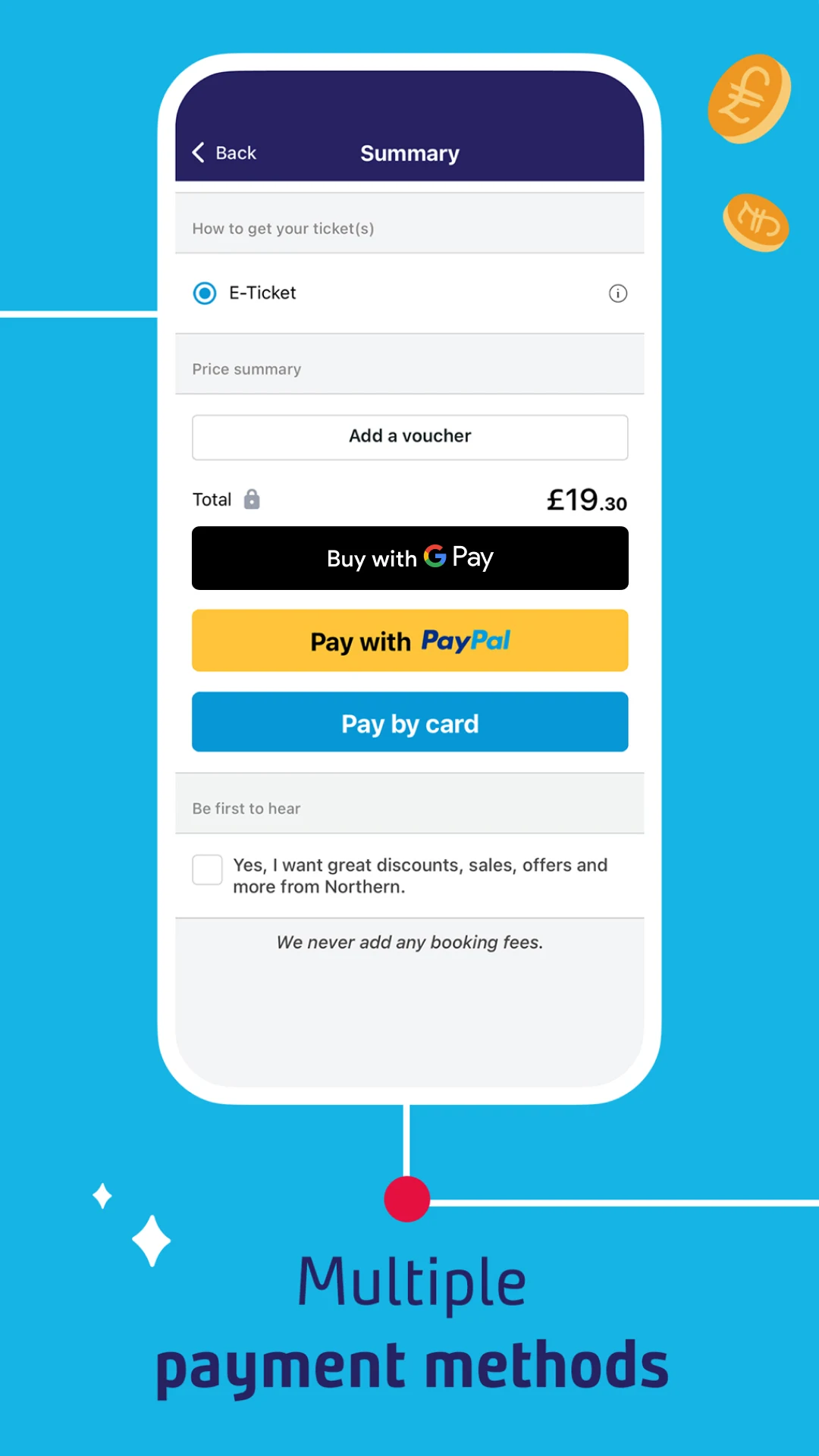 Northern train tickets & times Screenshot7